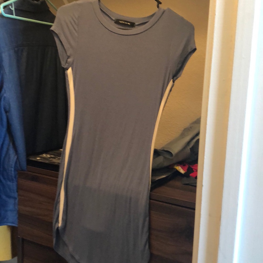 Blue dress
